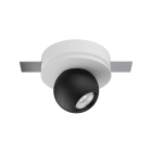 LINEA LIGHT (ILED) - ILD9787M BUBBLE SPOT D70 6W NERO 2700K
