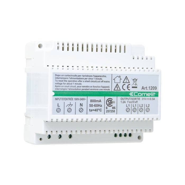 COMELIT GROUP SPA - COE1209 ALIMENTATORE KIT VIDEO SIMPLEBUS2