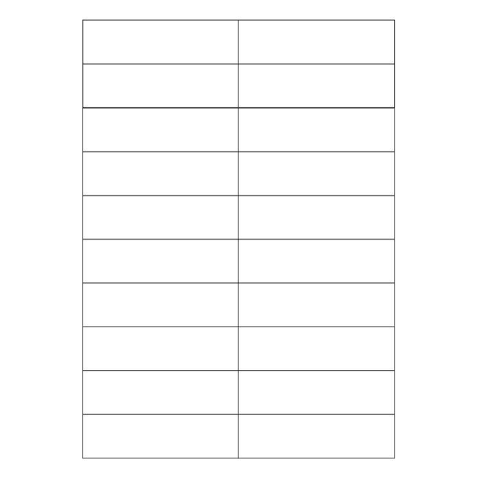 COMELIT GROUP SPA - COE1218 FOGLI ETICHETTE PER PULSANTIERA IKALL