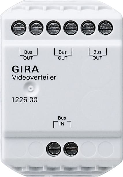 GIRA - GIR122600 DISTRIBUTORE VIDEO INTERCOMUN.