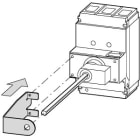 EATON - EAO158048 NZM1-XHB-DA-AS SUPPORTO PER MANIGLIA NA