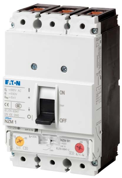 EATON - EAO281573 NZMN1-A125-NA INT MAG TERM 35KA 125A UL/