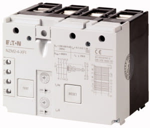 EATON - EAO292344 NZM2-4-XFI DIFFEREN. 0,1 - 3A RIT. 4P CL