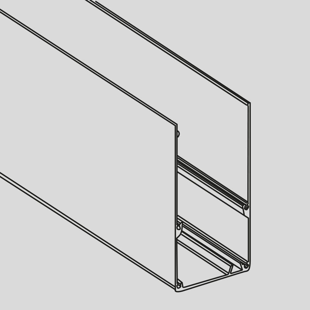 ARCLUCE SPA - ACL1099344X-21 CONTROCASSA KRION-IN L=1221
