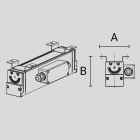 ARCLUCE SPA - ACL1099371X-21 COPPIA STAFFE DI SOST.A PLAF. KRION