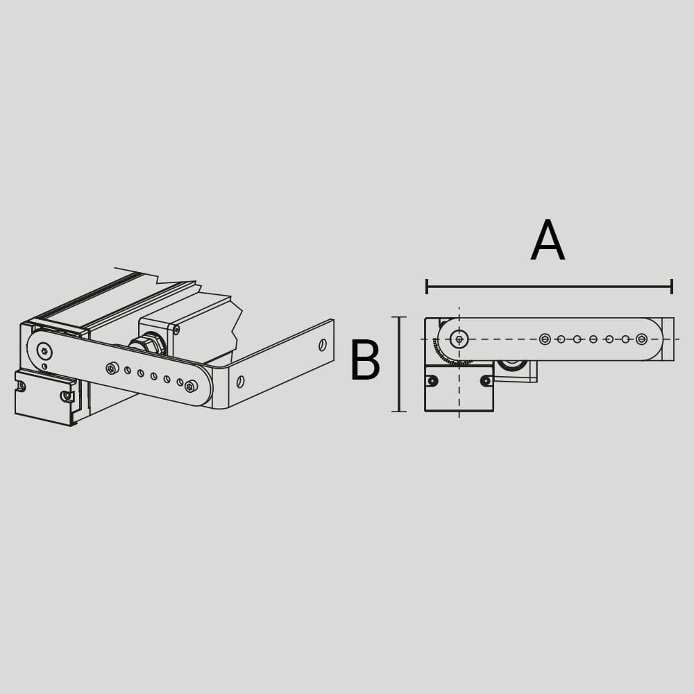 ARCLUCE SPA - ACL1099372X-16 COPPIA STAFFE DI SOST.ESTEN. KRION