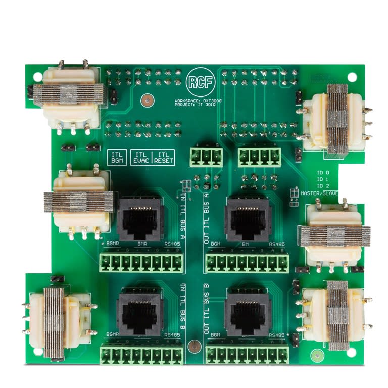 RCF SPA - MAD12399049 IT 3010 SCHEDA TRASFORMATORI DXT 3000