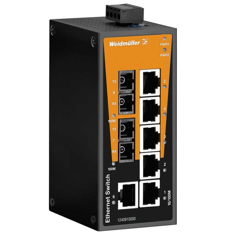 WEIDMULLER - WEI1412110000 IE-SW-BL08-6TX-2SCS