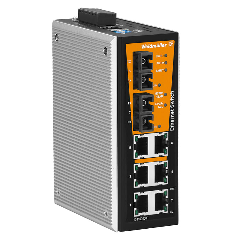 WEIDMULLER - WEI1344770000 IE-SW-VL08MT-6TX-2SC