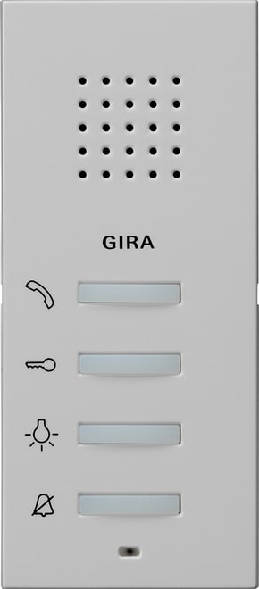 GIRA - GGI1250015 CITOFONO INTERNO SI SYSTEM 55 GRIGIO O
