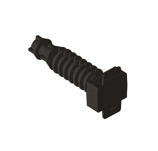 UNEX APARELLAJE ELEC - UNY1251 25 TASSELLO A PRESSIONE NERO D8 U63X