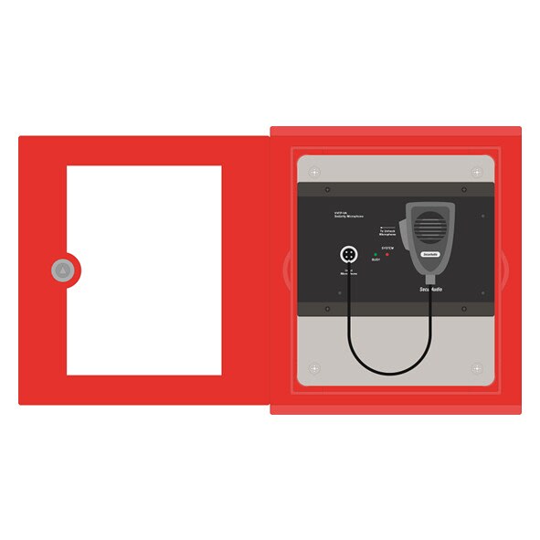 NOTIFIER ITALIA SR - NOTVVFP-AN IP66 EMERGENCY MIC - AUDIONET