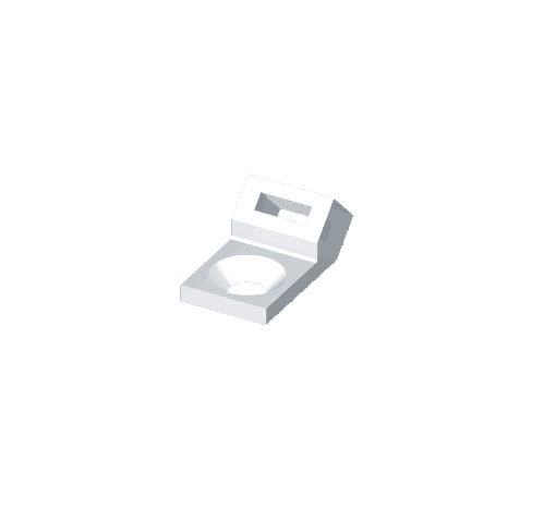 UNEX APARELLAJE ELEC - UNY1257 26 SUPPORTO ANGOLARE NATURALE U60X