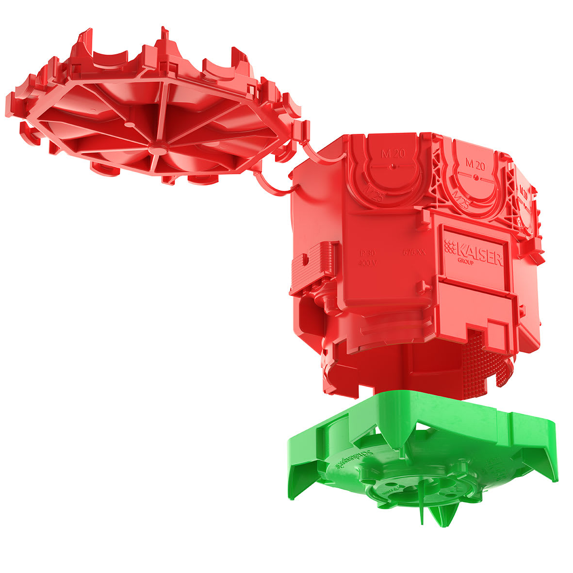 KAISER GMBH & CO. KG - KAI1265-12 B1 SCATOLA DI COLLEGAMENTO DA SOFFITTO