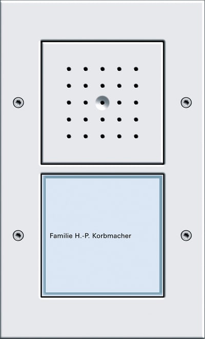 GIRA - GIR126666 CITOFONO ESTERNO SI 1X INTERCOMUN. BNC P