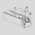 ARCLUCE SPA - ACL1099393X-16 STAFFEFIXKRION-SHORT(2PCS)