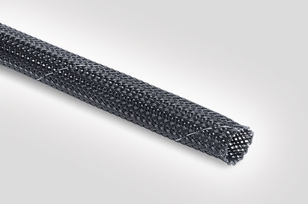 HELLERMANNTYTON Srl - HEE170-81001 Calza trecciata 4 BK UL HEGPETFR04