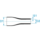 BM SPA - BMMGBS318BRO GUAINA IN BOBINA 50D 31,8 MM COL. ROSSO