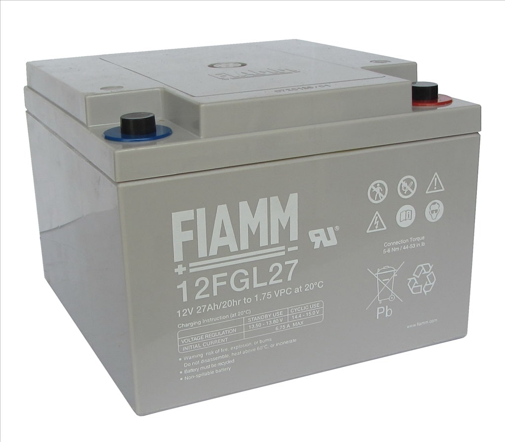 FIAMM ENERGY TECH. - FI112FGL27 12V 27AH