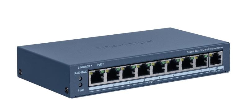 HIKVISION ITALY SRL - HIK301802705 DS-3E1309P-EI/M SMART SWITCH POE 10/100