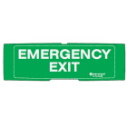 NOTIFIER ITALIA SR - NOTP-PAN1-P-EMX-V PELL. EMERGENCY EXIT FONDO VERDE