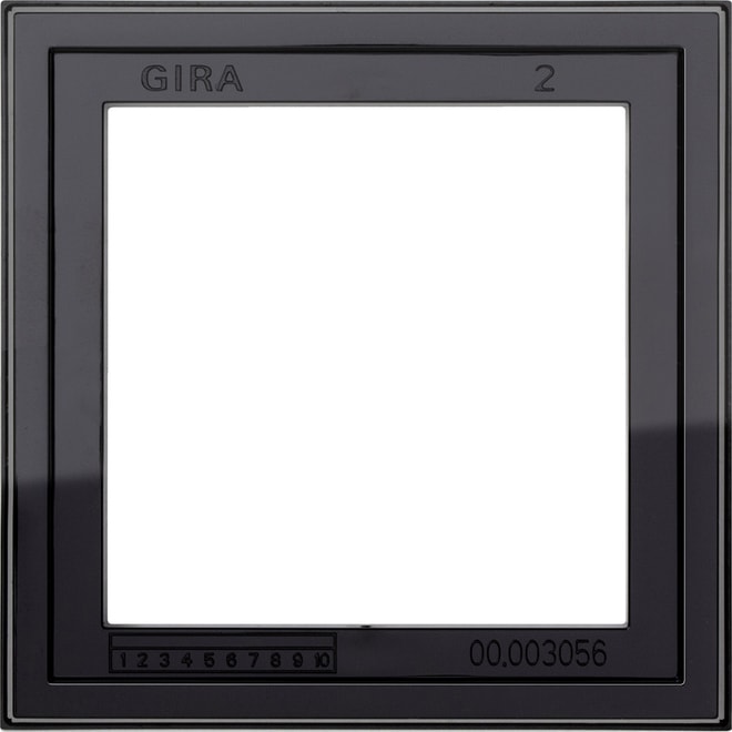 GIRA - GGI131105 ADATT.MONT. 1 MOD. GIRA E2 NERO