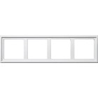 GIRA - GGI131403 ADATT.MONT. 4 MOD. GIRA E2 BNC PURO