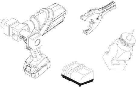 REHAU SPA - RE413175001001 BATTERIA DI RISERVA 18V/4,0 AH