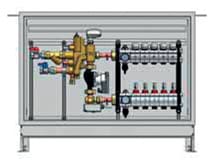 REHAU SPA - RE413218451001 COLLETTORE PREASSEMBLATO 0-10V 6 VIE