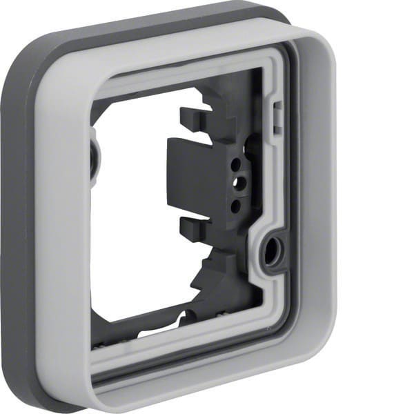 BERKER - BRK13283505 CORN.1P X MONT.INC. W1 GRIGIO CHIARO OP.