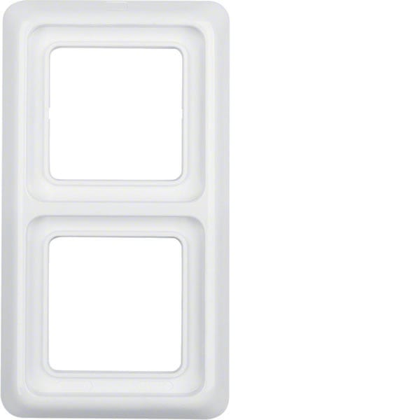 BERKER - BRK132909 CORNICE 2P WG UP IP44 BIA.POL. LUCIDO