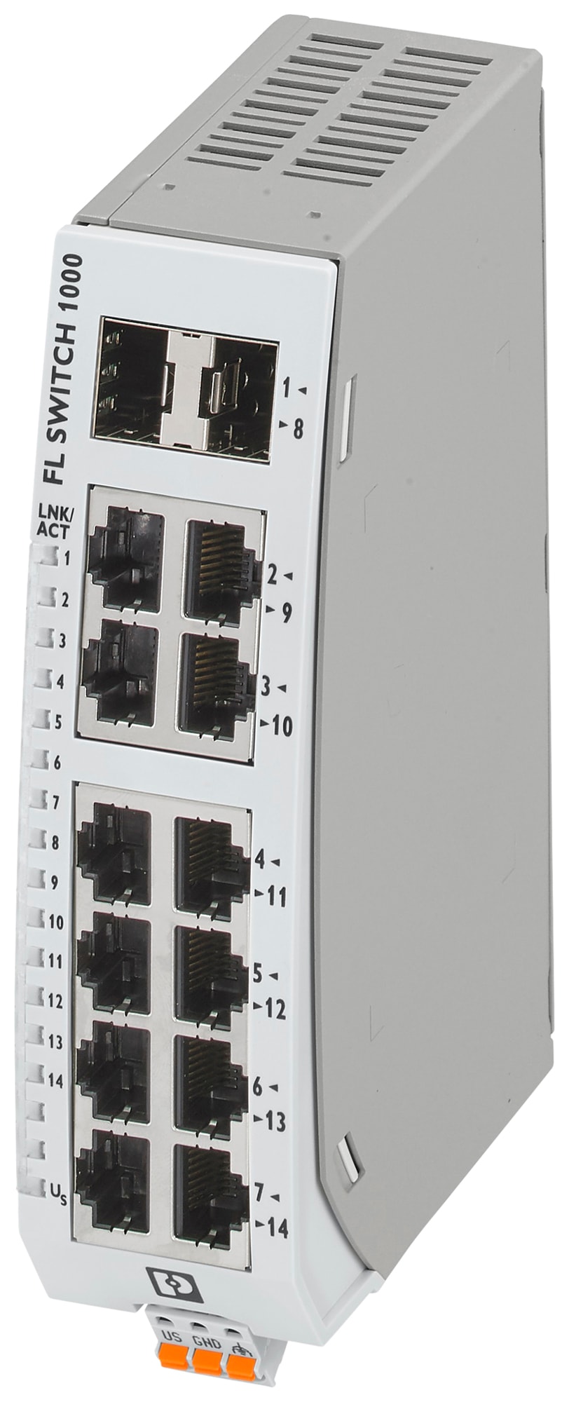 PHOENIX CONTACT - PHC1249598 FL SWITCH 1012NT-2SFP SWITCH UNMANAGED