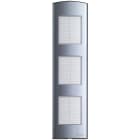 VIMAR SPA - VIW133N PLACCA SUPPL. 3M 3 CARTELLI ALLUMINIO