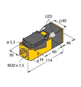 TURCK BANNER SRL - TUK13441 NI20-CP40-FZ3X2/S100