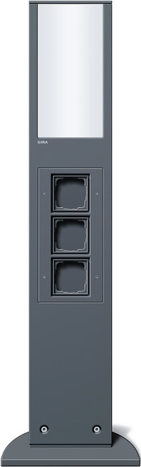 GIRA - GIR134928 COL.ENERG. LUCE + 3 UN.VUOTE 769 MM