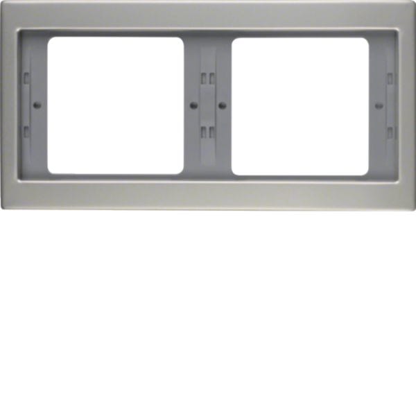 BERKER - BRK13637004 CORN.2P X MONT.ORIZZ.K5 INOX, MET.OP.