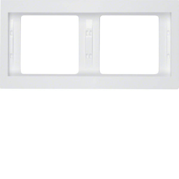 BERKER - BRK13637009 CORN.2P X MONT. ORIZZONTALE K1 BIA.POL.