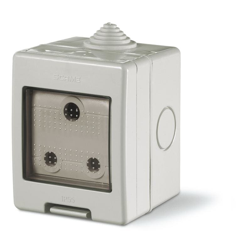 SCAME PARRE SPA - SCA136.5122-414 CONT.IP55 2MOD +1 PR. UK 2P+T 15A