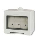 SCAME PARRE SPA - SCA136.5124-411 CONT.IP55 2+2 MOD.+ 2 PR.FRANCESI