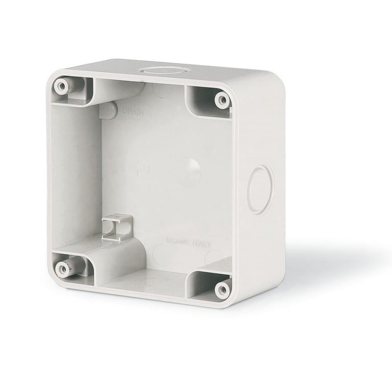 SCAME PARRE SPA - SCA137.101 SCATOLA DA PARETE95X95MM 1 MODULO