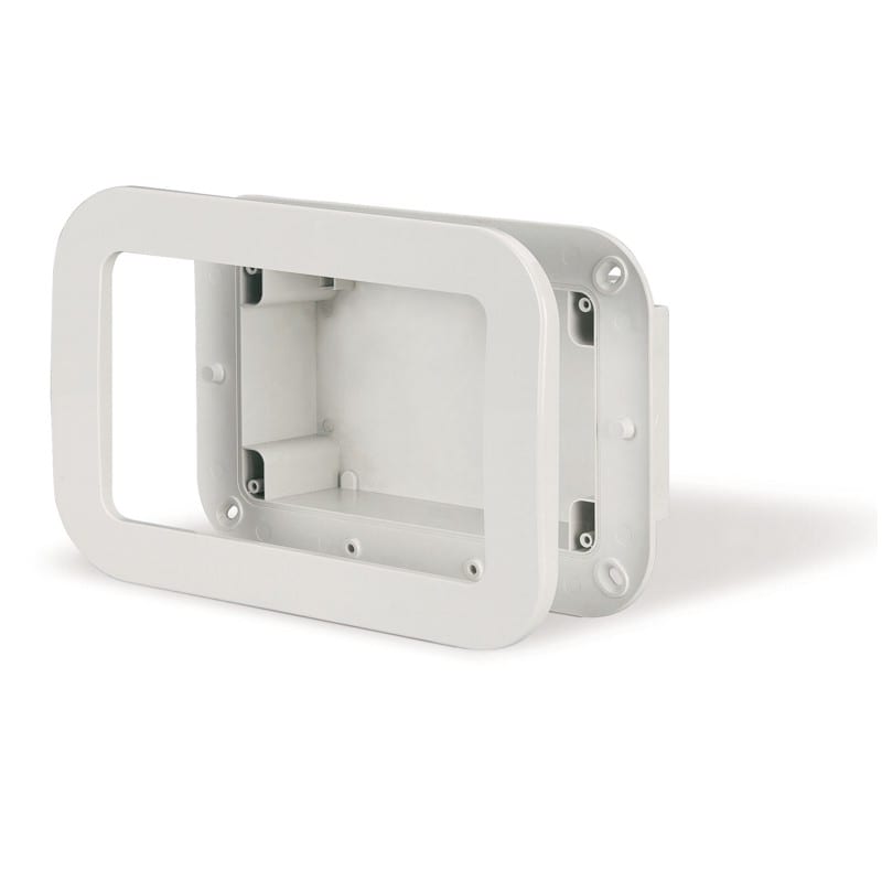 SCAME PARRE SPA - SCA137.124 SCATOLA CON CORNICE M115 INCASSO DOPPIA