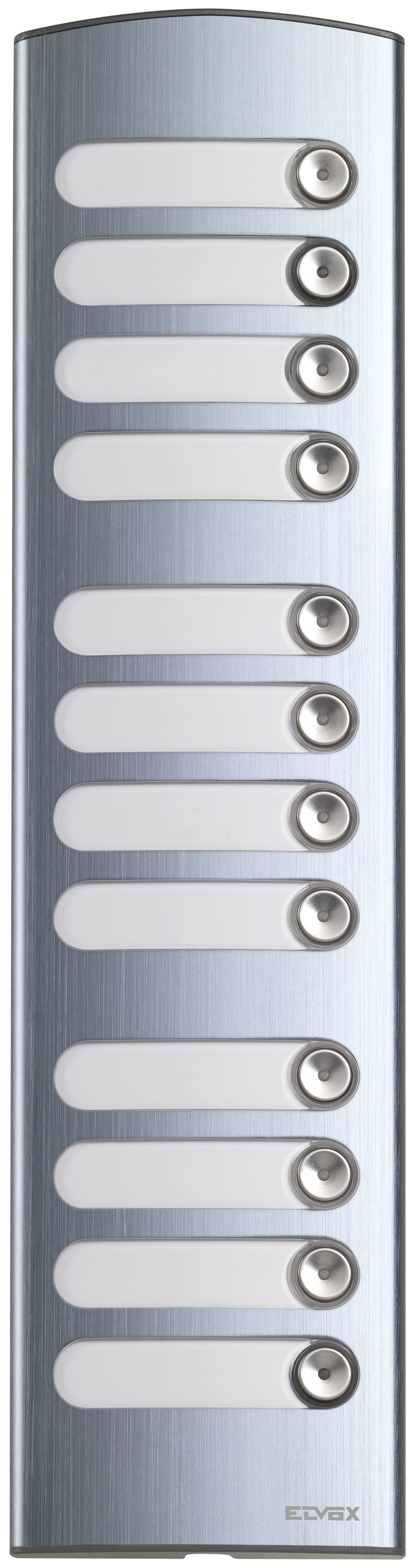 VIMAR SPA - VIW1372 PLACCA SUPPL. 3M 12 TASTI ALLUMINIO