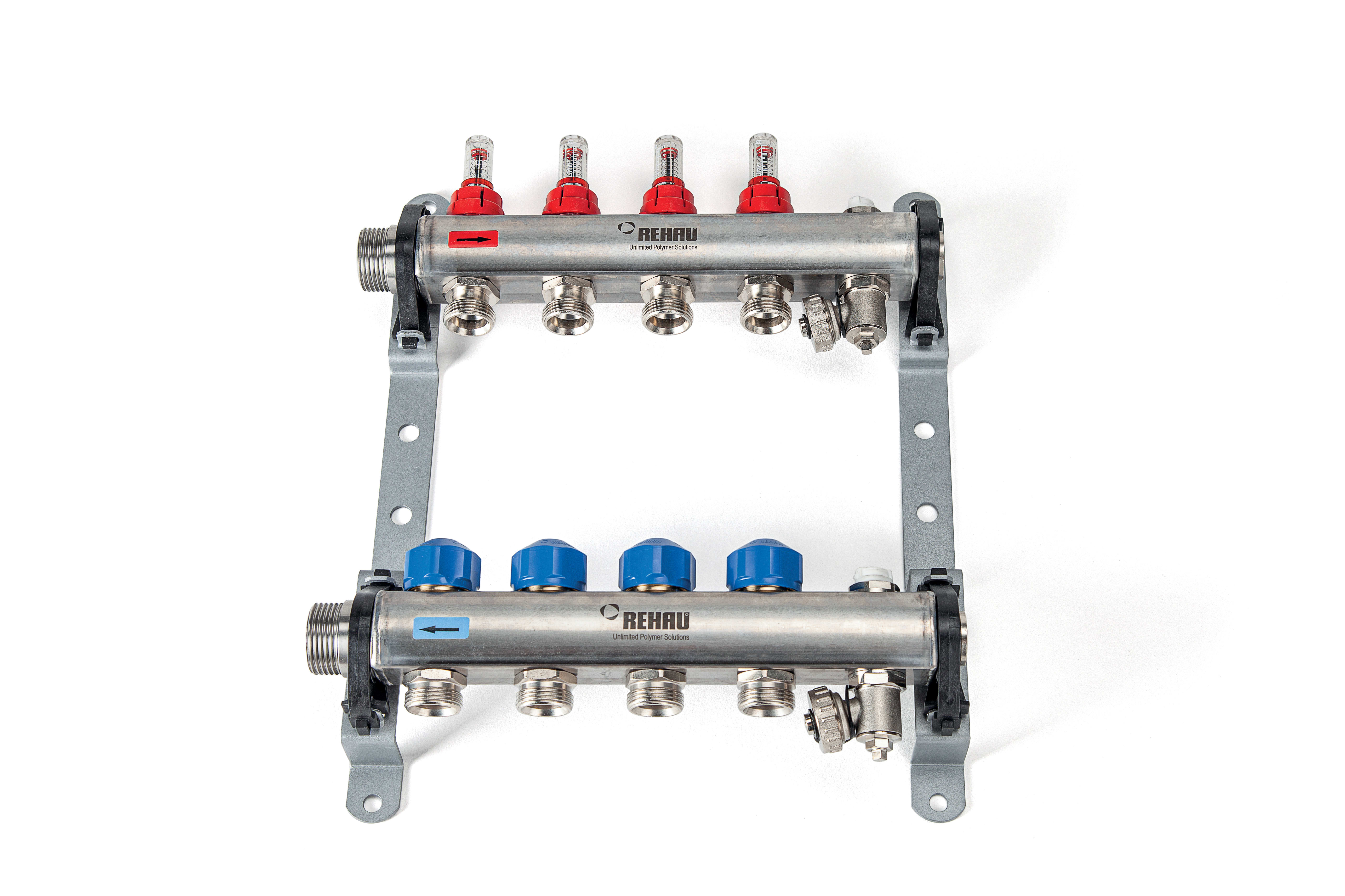 REHAU SPA - RE413801801200 HKV-D8 COLL. IN ACCIAIO 1