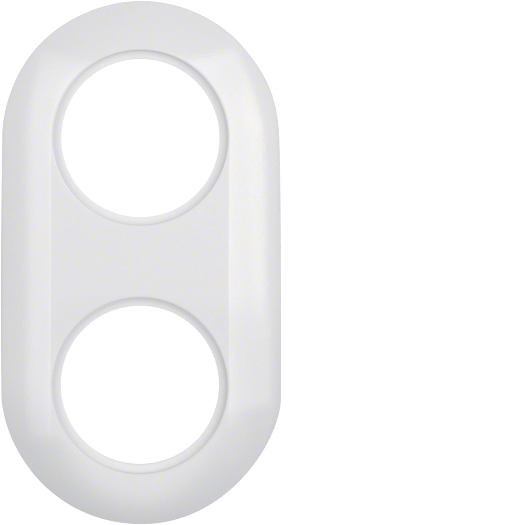 BERKER - BRK138129 CORNICE 2P SERIE 1930 BIA.POL. LUCIDO