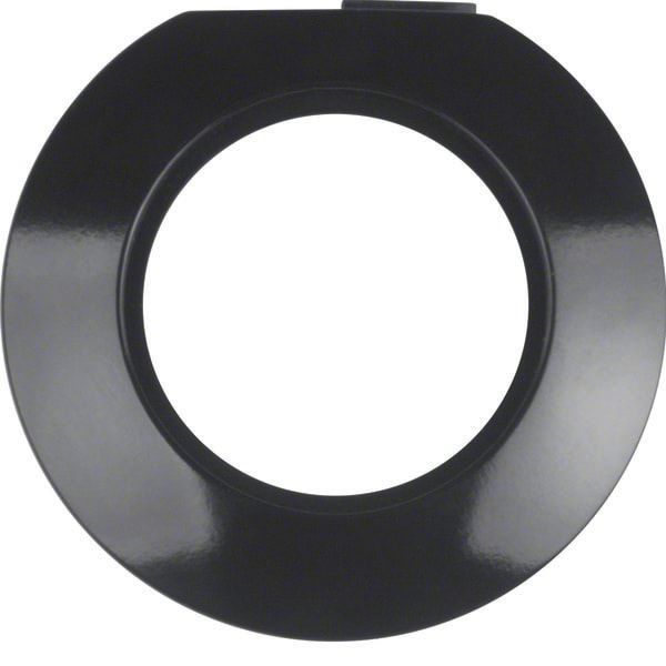 BERKER - BRK138141 CORNICE TERMINALE SERIE 1930 NERO LUCIDO