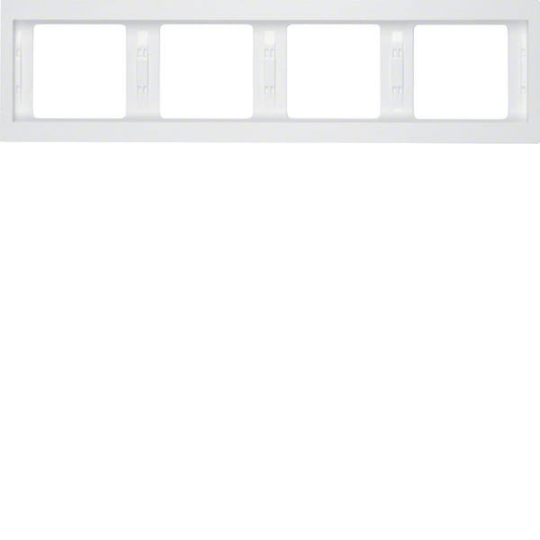 BERKER - BRK13837009 CORN.4P X MONT. ORIZZONTALE K1 BIA.POL.