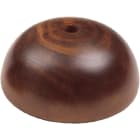 LE PROLUNGHE SAS - PRG1385 ROSONE LEGNO SFERICO D. 110MM - H. 55MM