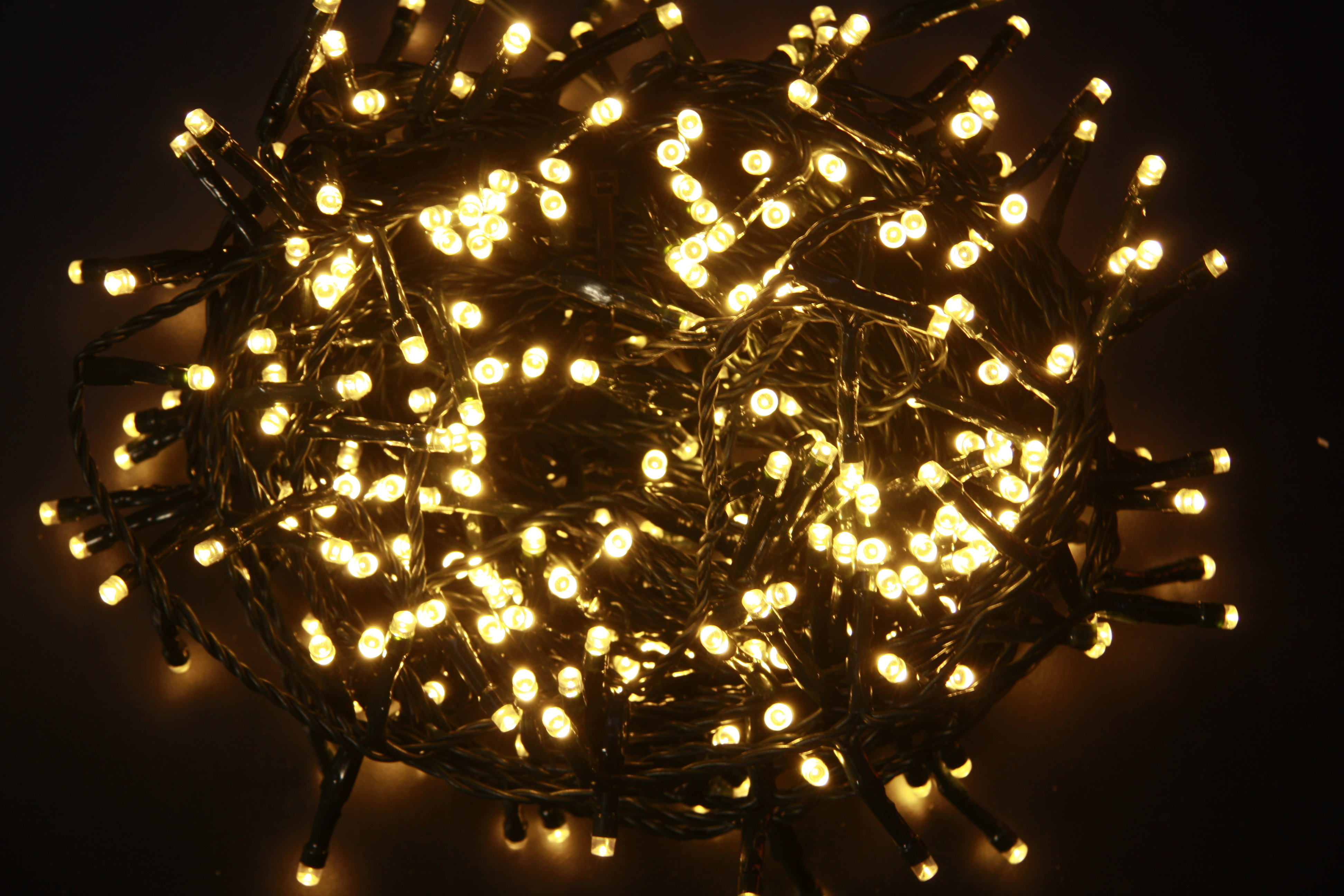 GIOCOPLAST NATALE SP - GCP13919019 1500 LED BIANCO CALDO CAVO SCURO, USO ES