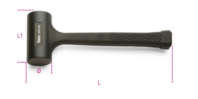BM SPA - BMM013910150 MAZZUOLE GOMMA ANTIRIMBALZO 50