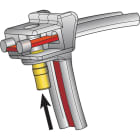 HELLERMANNTYTON Srl - HEE121-58560 Testa nastro KR 38x11.7 W nero KR8/C5